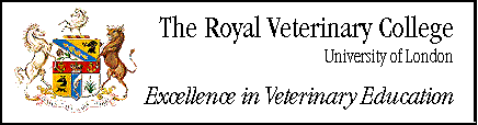 More about my contract at The Royal Veterinary College